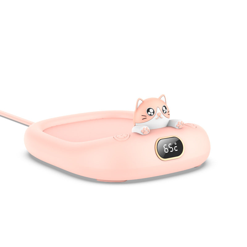 Hogar Oficina Linda Mascota Taza Termostática Calentador de Bebidas Gadgets de Invierno