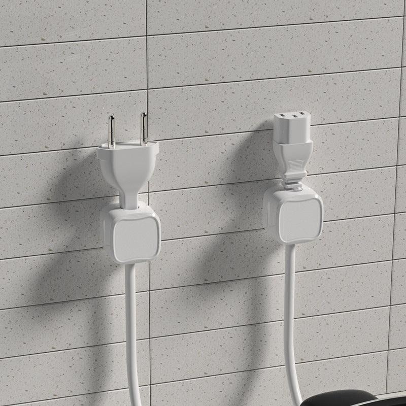 Clip magnético para cables, organizador de cables ajustable debajo del escritorio, soporte para cables y sujetacables.