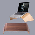 Soporte de madera inclinable para portátil Macbook