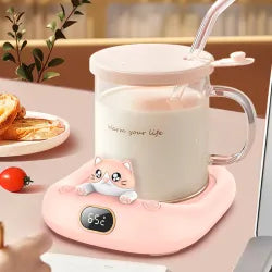 Hogar Oficina Linda Mascota Taza Termostática Calentador de Bebidas Gadgets de Invierno