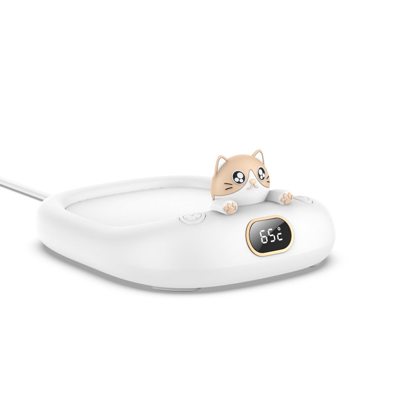 Hogar Oficina Linda Mascota Taza Termostática Calentador de Bebidas Gadgets de Invierno